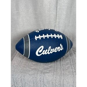 Culvers Football Dark Blue White Logo Textured Grip Youth Size